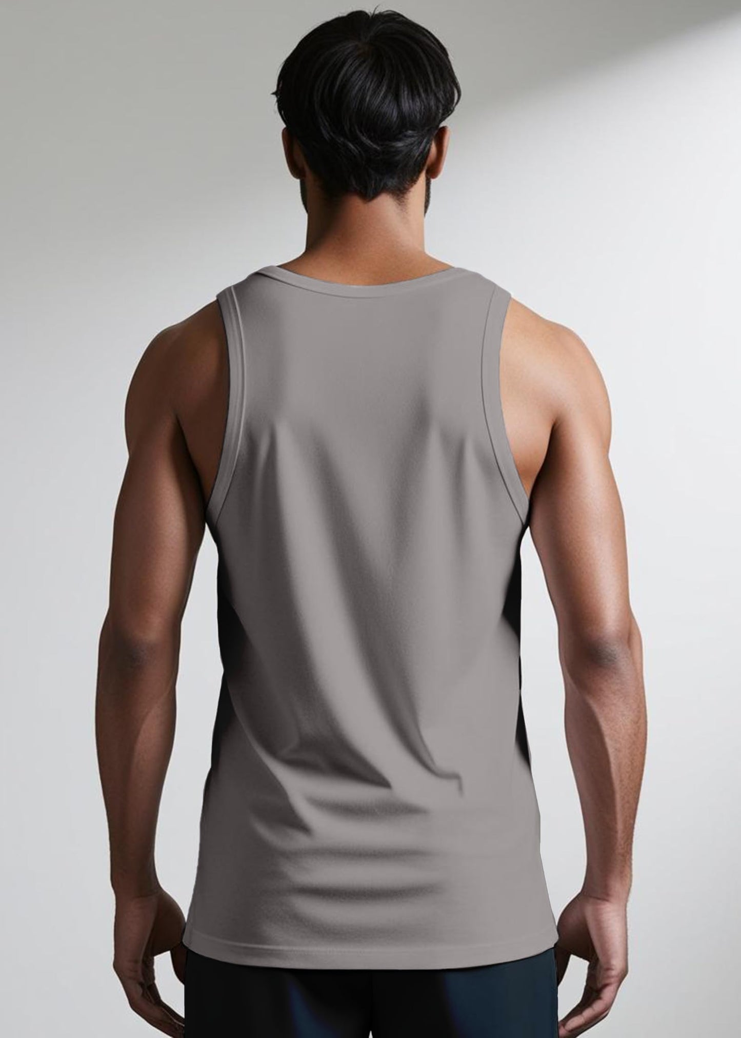 Peppyzone Mens Printed Regular Fit Vest (TT-Number-1012_Grey4