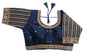 Pujia Mills Womens Readymade Blouse Embroidery Multi Coding Gold Thread Indian Ethnic Designer Stitched Womens Readymade Saree