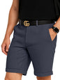 Greciilooks Casual Men Shorts | Rich Regular Fit Solid Short With Side Pockets | Relaxed Fit Half Pants | Mid Rise Waist Grey