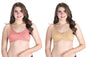 Pack Of 2 Venus Full Coverage Support Bra With Adjustable Strap