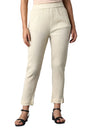 W Pure Cotton Strechable Slim Pants for Women | Pure Cotton Slim Pants for Women | Trousers for Women | W for Woman