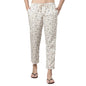 Enamor E4A5 Mid-Rise Straight Leg Pant for Women with Side Pockets