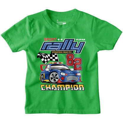 Bon Organik Boys Regular Fit T-Shirt (BON15061_Multi