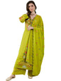 Fashion Basket Georgette Straight Floral Plazzo Kurta Set