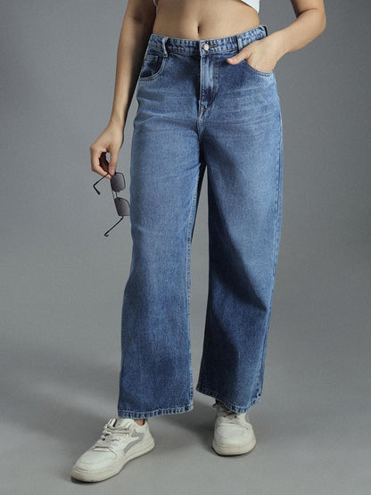 High Star WomenS Regular Jeans (Hswjns2401_Ig2_Blue_5