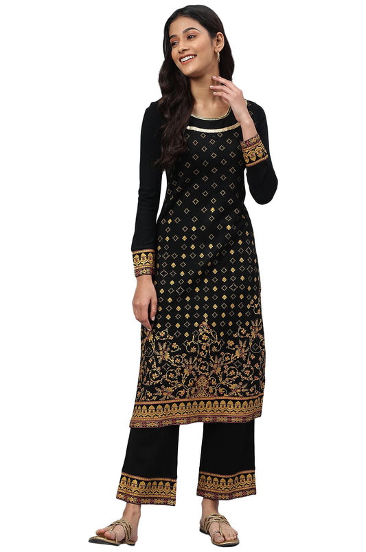 Aurelia Women's Acrylic Kurta Pant Set