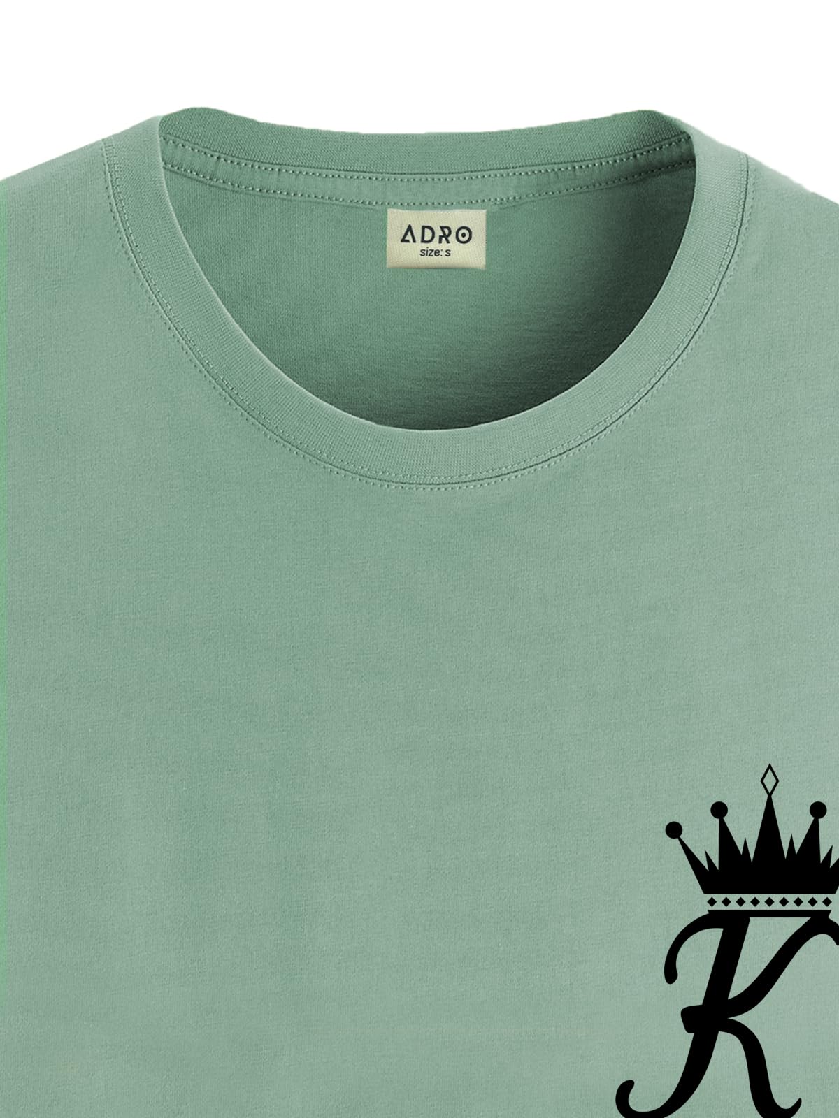 ADRO T-Shirts for MenChest Printed T-Shirt for MenCotton Tshirt for Men|RN24-STICK-KK-PT
