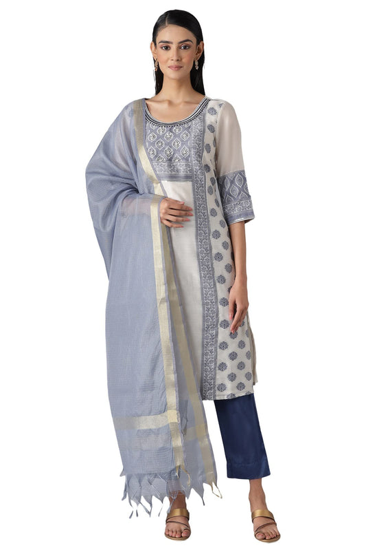 Aurelia womens Kurta, Trouser & Dupatta