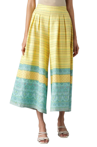 Aurelia Pure Cotton Strechable Culotte for Women | Ankle Length Culotte for Women | Pure Cotton Culotte for Women