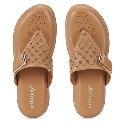 Ortho Joy Doctor Fancy Slipper For Women || Orthopedic WomenS Fancy Slipper/Sandal For Women