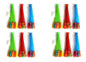 PARTISH Holi Water Magic Balloons l Set of 12 Bunch l 444 baloons l Multicolour l Quick Fill and Auto Tie in 60 Seconds with Uni