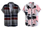 Rebelify Half Sleeve Printed Shirts For Men Regular Fit Printed Spread Collar Casual Shirt Lycra Fabric With Combo Shirt (Pack O