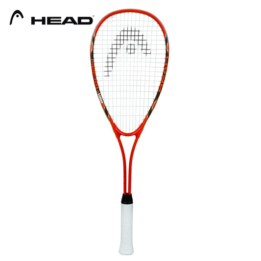 HEAD Nano Ti. Torando Squash Racquet, Colour - Orange/Black (Strung)