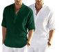 Zartha MenS Regular Fit Solid Pattern Cotton Polyester Blend Kurta With Spread Collar Long Sleeve And Standard Length | Shirt F