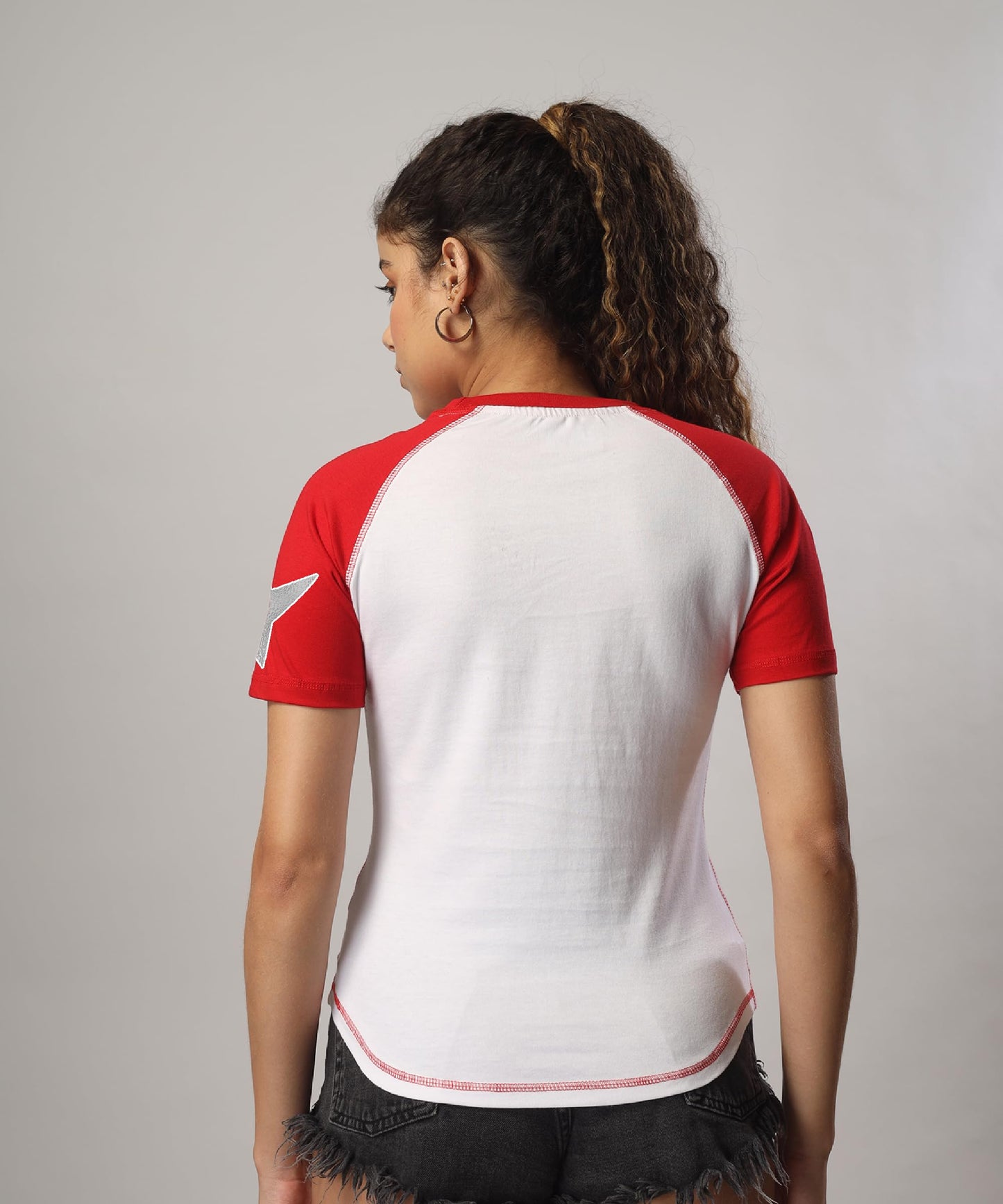 SHODOX Womens 100% Cotton Printed Regular fit Round Neck Short Sleeve Tshirt (Pack of 1)