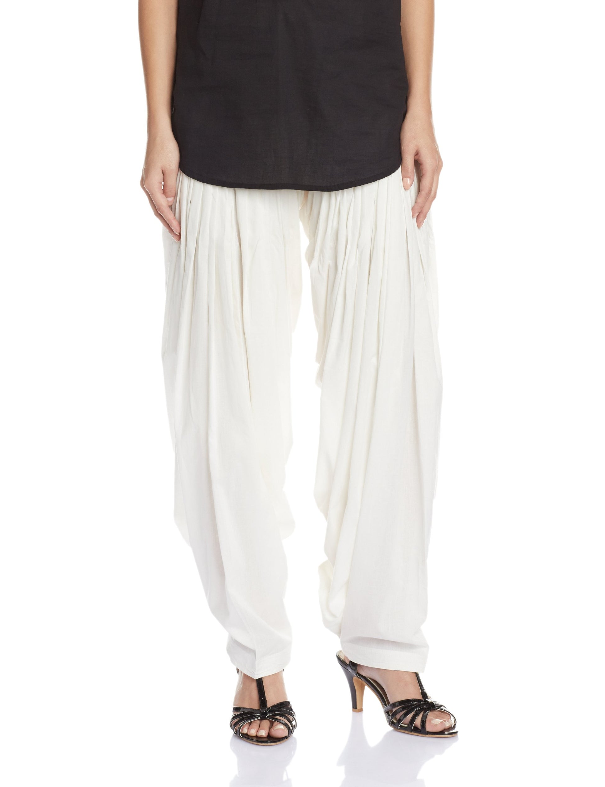 Aurelia Cotton Patiala (Crk60025-20235 Cream Fs) - Brown