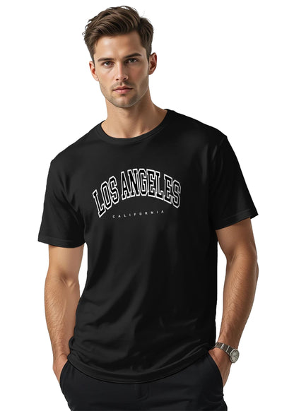 Peppyzone Mens Regular Fit T-Shirt (PZ-Trendy-1210_Black5
