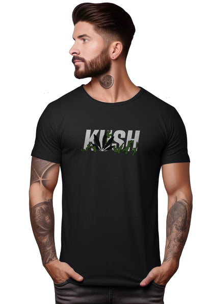 Peppyzone Mens Regular Fit T-Shirt (PZ-Trendy-44_Black