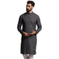 SOJANYA (Since 1958 Men's Pure Cotton Black & Grey Printed Only Long Kurta