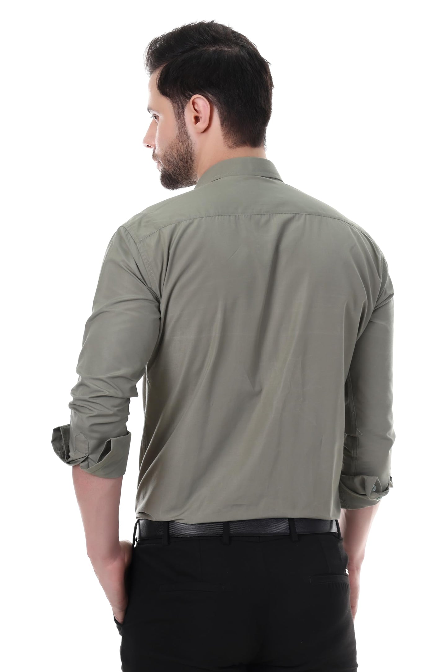 Xjarvis Clifton Men’s Regular Fit Cotton Blend Full Sleeve Shirt with Pocket – Casual & Formal