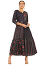 Soch Women's Georgette Printed Regular Dress Shirt