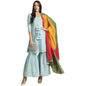 anubhutee Cotton Womens Kurta Sharara With Dupatta Set