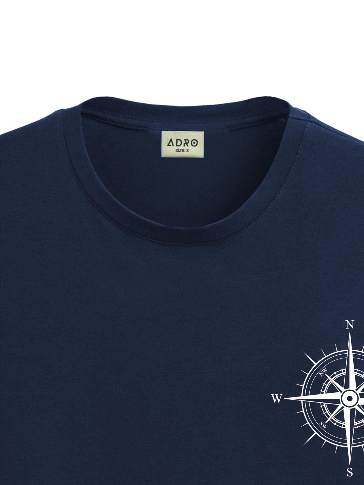 ADRO Tshirt for Men | Printed T Shirt for Men | 100% Cotton Tshirt | Graphic Printed T-Shirt | Chest Printed Tshirt | Unisex Tsh