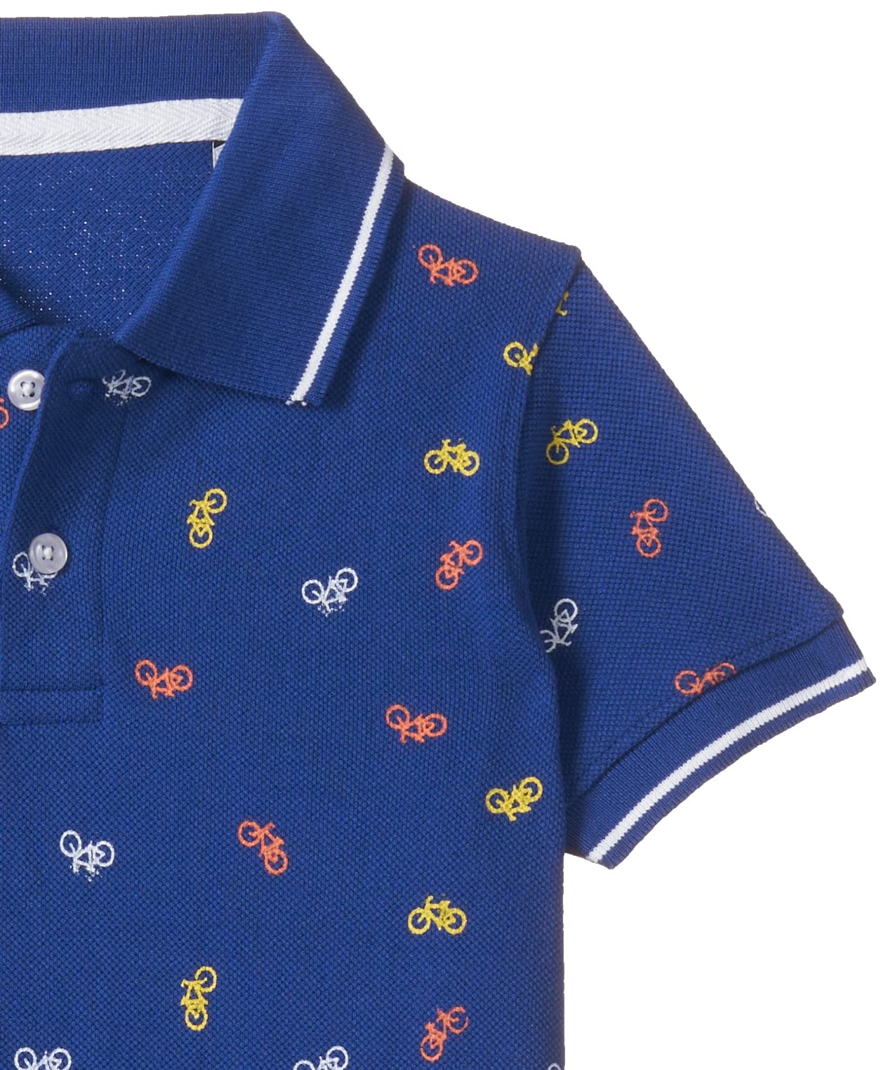 T2F Boys Cotton Regular Fit T-Shirt Royal Blue