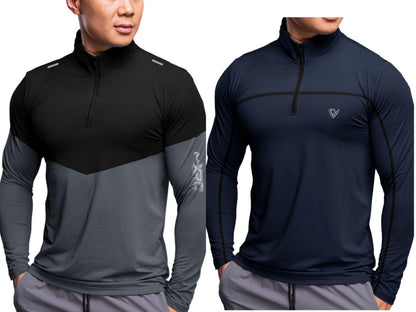 Noble Monk MenS Active Wear Regular Fit T Shirt |Full Sleeves |Casual T-Shirt For Men