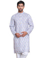 Jompers Mens Printed And Embroidered Kurta