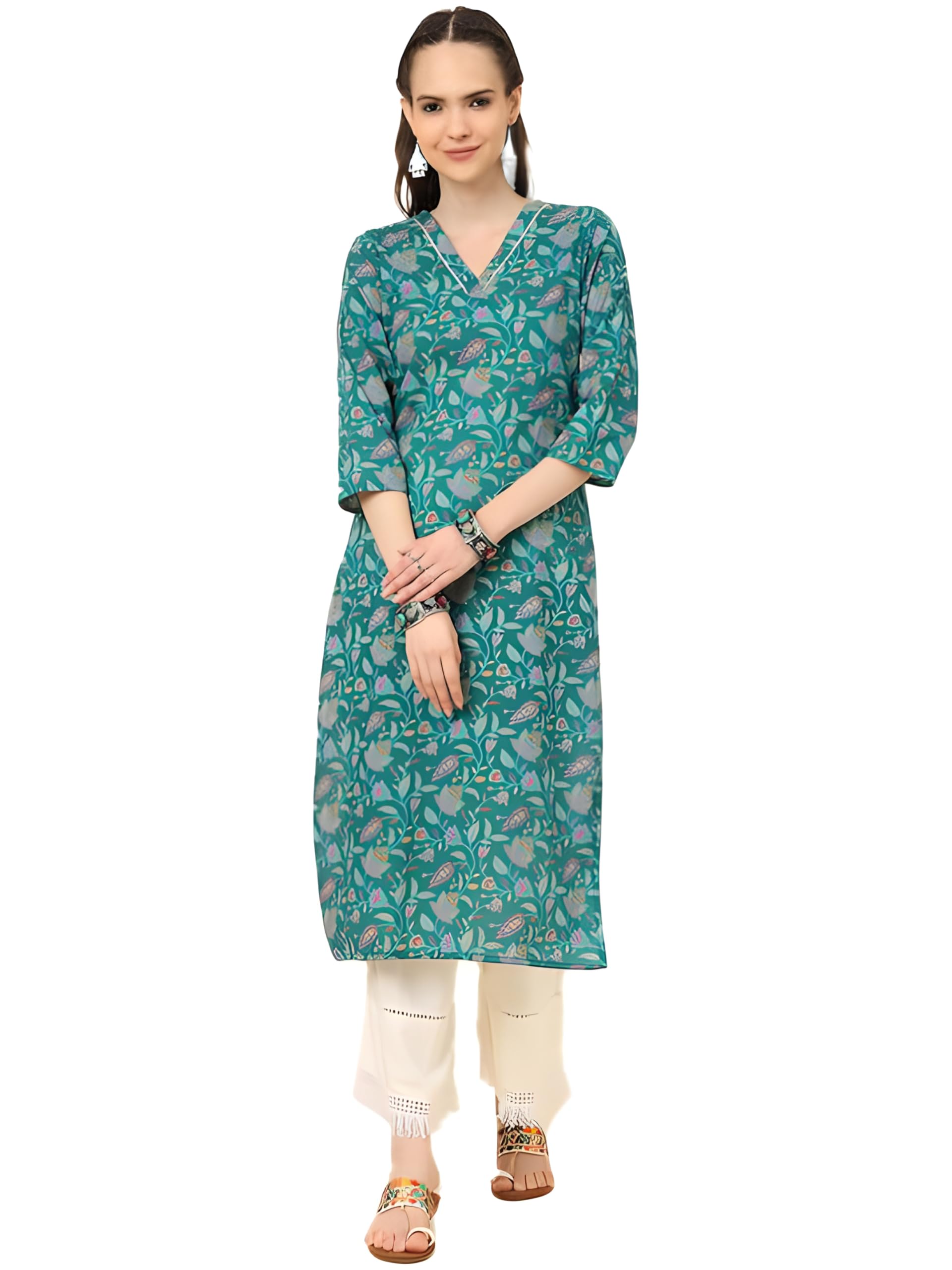 Varanga WomenS Cotton Kurta  Classic And Comfortable Traditional Wear For Every Occasion