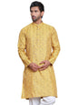 Jompers Mens Silk Blend Straight Kurta Pyjama Set