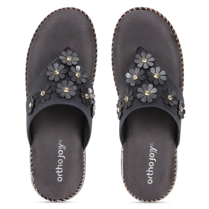 Ortho Joy Doctor Fancy Footwear For Women || Orthopedic WomenS Fancy Slipper/Sandal For Women