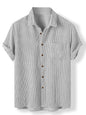 Nobel Monk MenS Solid Casual Shirt |Half Sleeve | Regular Fit |Stylish Shirt For Men