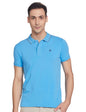 Pepe Jeans MenS Solid Regular T-Shirt (Pm541453_French Blue Yellow)