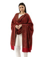 Pashmoda Women Dil-kash Kashmiri Royal Paisley Design Jamawar Shawl (Size: 101 X 203 Cms)