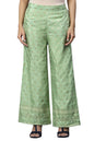 Aurelia Printed Strechable Palazzo Pants for Women | Ankle Length Palazzo Pants for Women