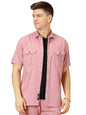 Thomas Scott Mens | Half Sleeve | Double Pockets | Solid | Regular Fit Plus Size | 100% Cotton | Spread Collar | Casual Shirts (