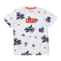 Pepe Jeans BoyS Floral Regular T-Shirt (Pb503449_White 12)