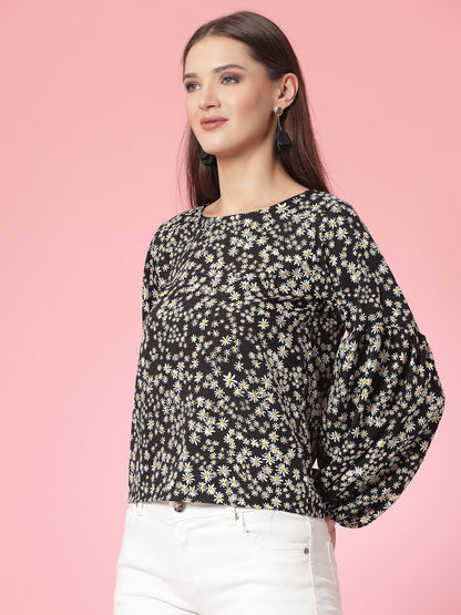OOMPH! Tops for Women, Black - mt748