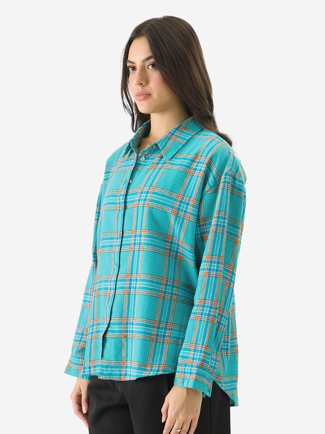 The Souled Store Plaid: Aruba Women Boyfriend Shirts