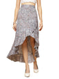 OOMPH! Long Skirts for Women Grey - msk071