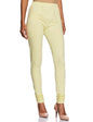 Aurelia WomenS Regular Fit Cotton Churidar (19Fea60024-600339_Yellow_Small_Yellow_S)