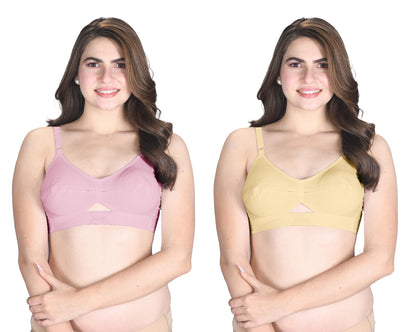 Pack Of 2 Venus Board Bottom Bra With Adjustable Strap