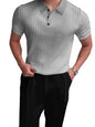 Noble Monk MenS Regular Fit Polo T Shirt |Half Sleeves |Collar Tshirts | Casual T-Shirt | Popcorn T-Shirt For Men