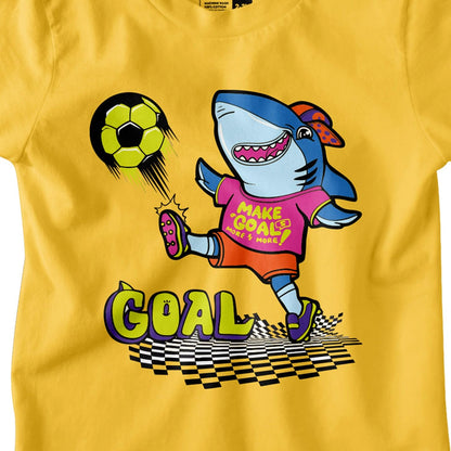 Bon Organik Boys Regular Fit T-Shirt (BON12187_Yellow