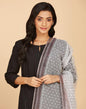 Fabindia Natural Cotton Silk Hand Block Printed Dupatta | Free Size | Regular Length | 2.5m x 92cm (L x W)
