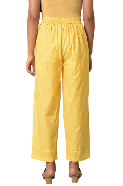 Aurelia Womens Regular Pants (23FEA60292-703969_Yellow