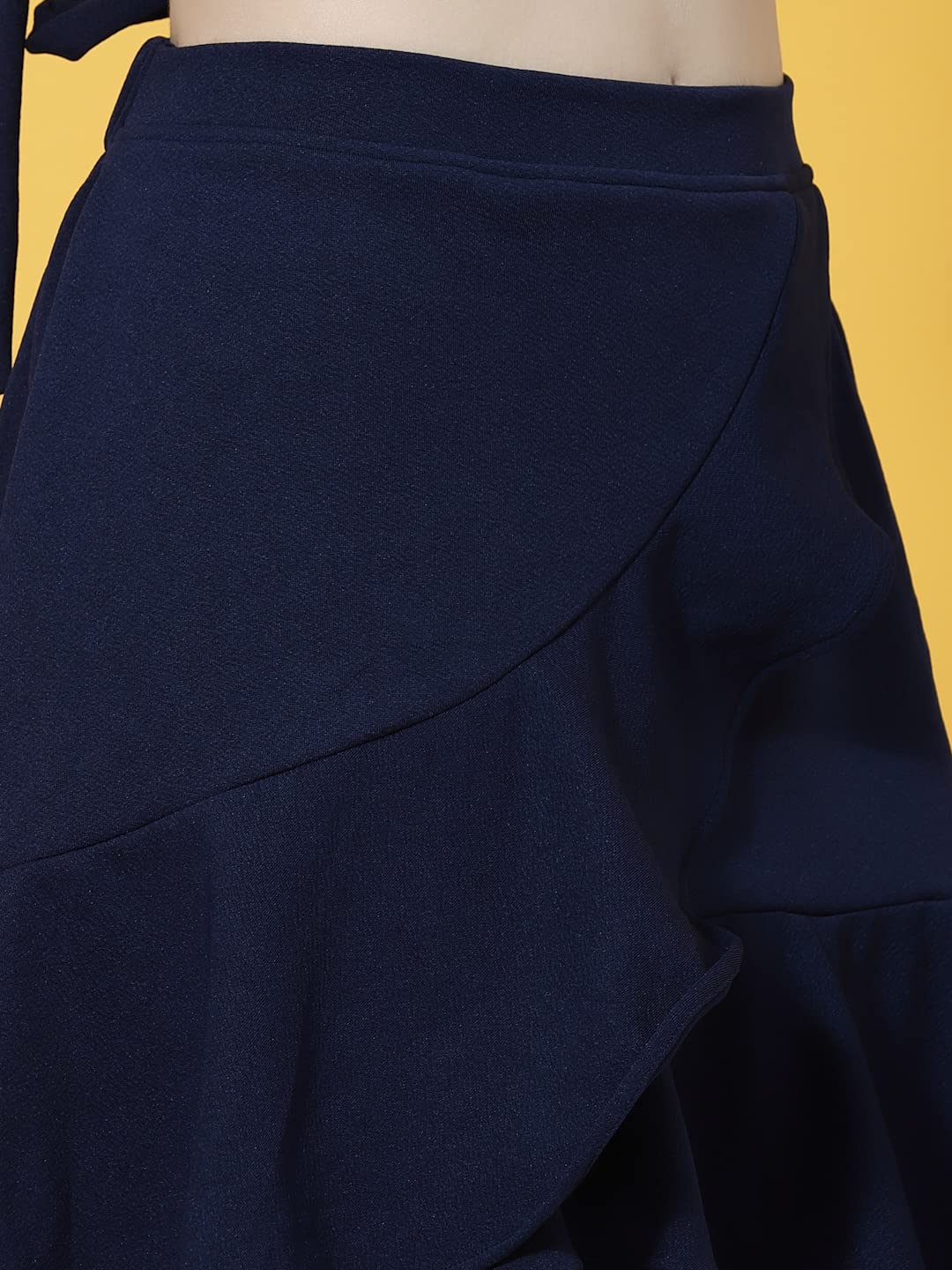 OOMPH! Short Skirts for Women Dark Blue - msk009
