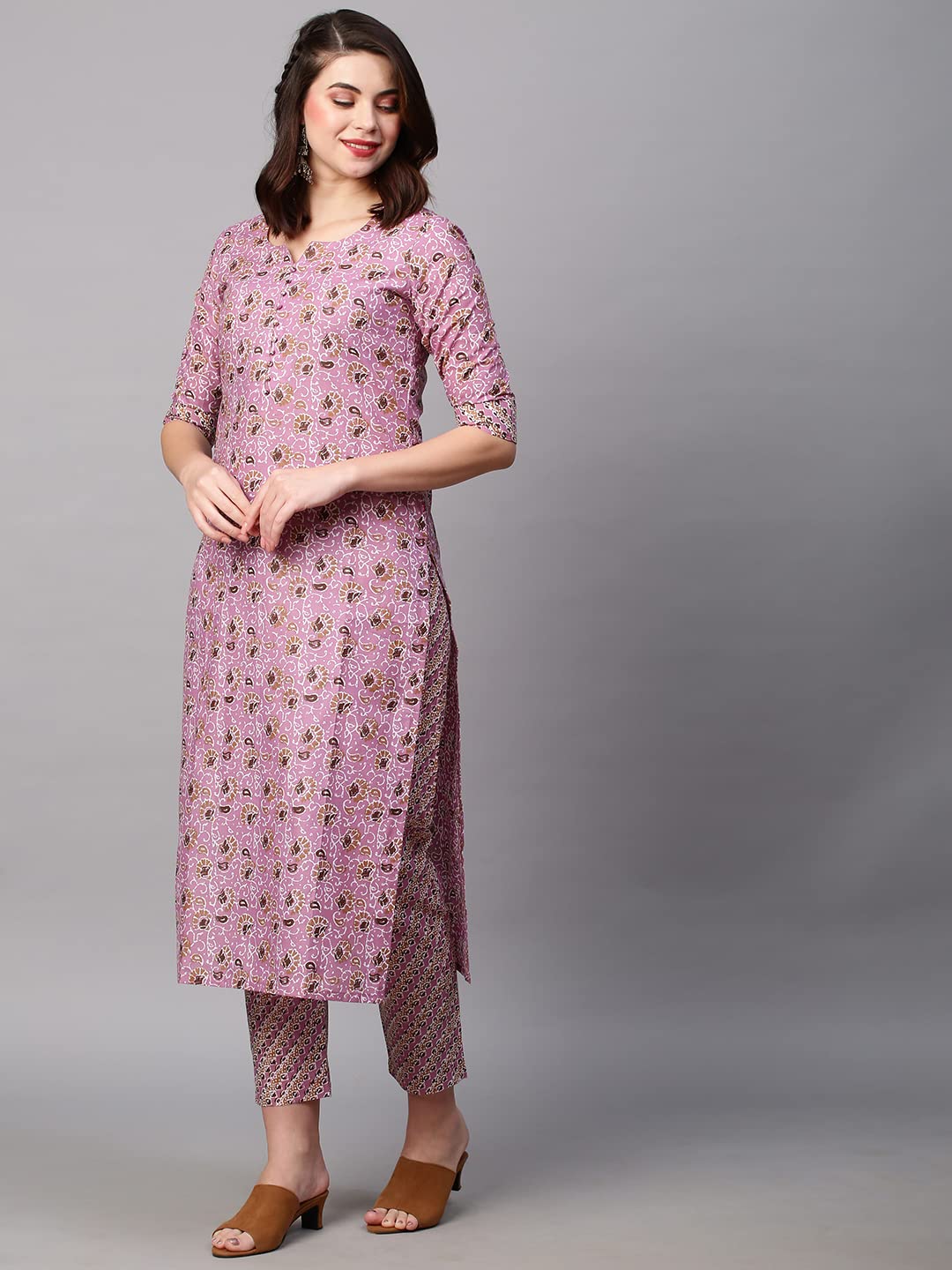GoSriKi Women Kurta and Palazzo Set